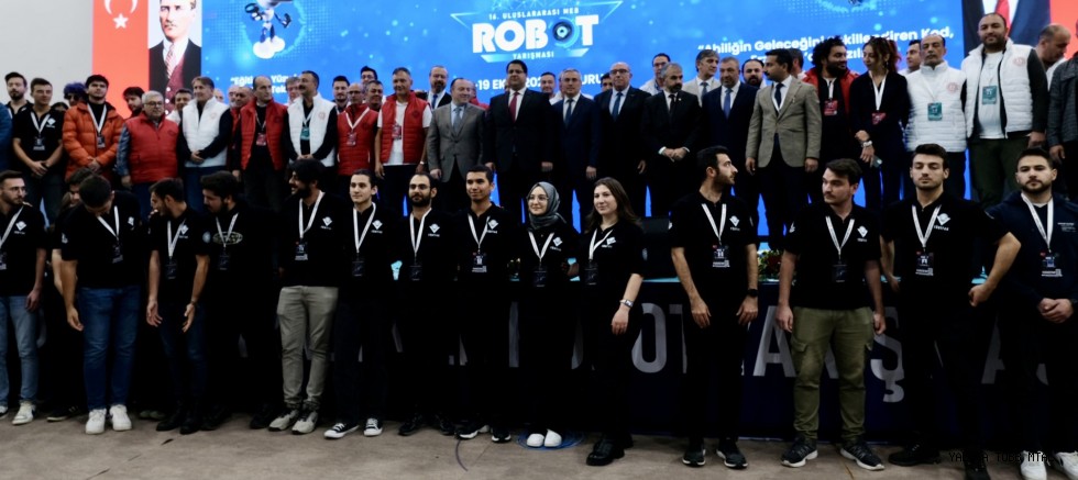 16. Uluslararası MEB Robot Yarışması'nda Ödüller Sahiplerini Buldu