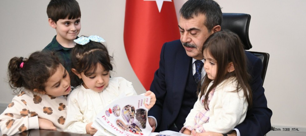 Bakan Yusuf Tekin, Erzurum'dan Gelen Özel Öğrenciler İle Anaokulu Öğrencilerini Kabul Etti