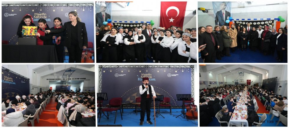 Bakan Tekin, Öğrenci ve Öğretmenlerle İftar Sofrasında Buluştu