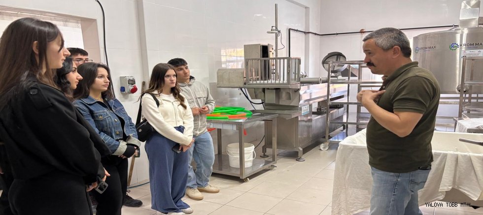 Meslek Lisesi Öğrencilerinden Yalova Üniversitesine Teknik Gezi