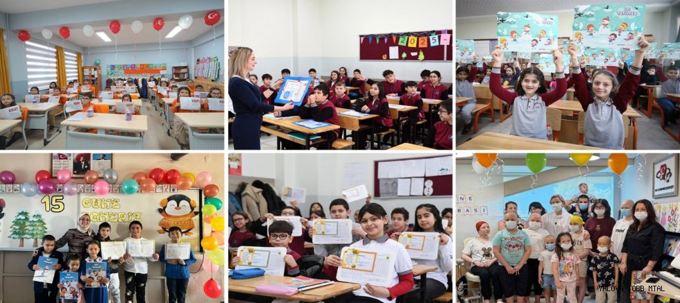 Öğrenciler Karnelerini Alarak Yarıyıl Tatiline Başladı