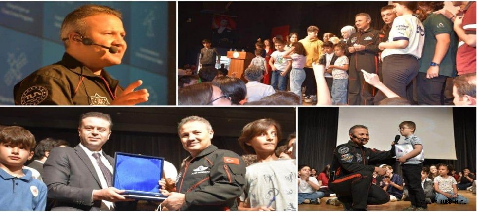Türkiye'nin Uzay Yolculuğundaki Öncü İsmi Alper Gezeravcı, Yalova'da Gençlerle Buluştu