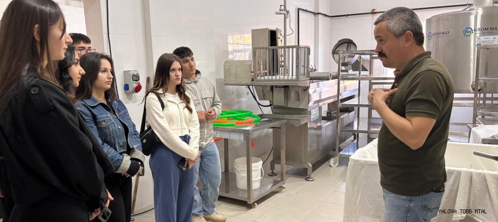 Meslek Lisesi Öğrencilerinden Yalova Üniversitesine Teknik Gezi