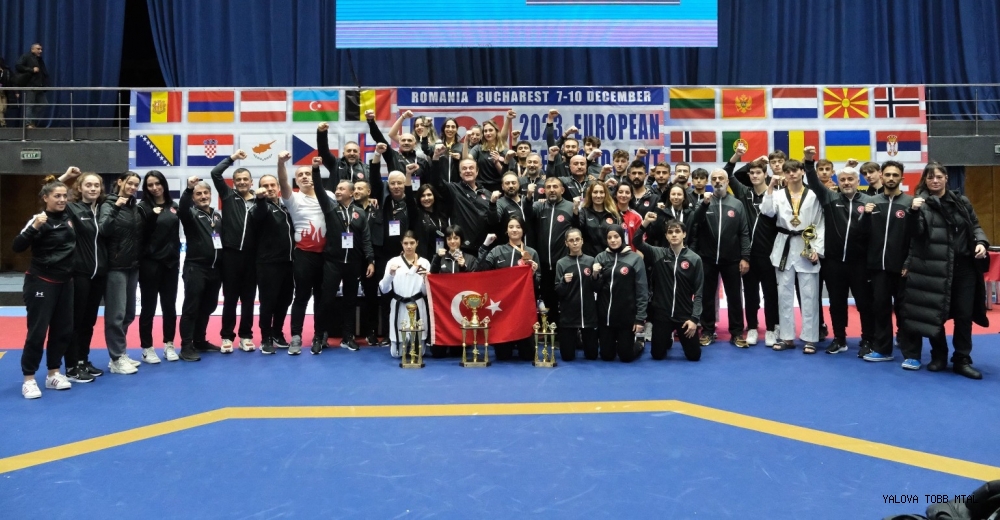 Milli Tekvandocular Avrupa Şampiyonu
