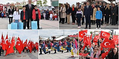 23 NİSAN ULUSAL EGEMENLİK VE ÇOCUK BAYRAMI COŞKUYLA KUTLANDI