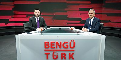 BAKAN ÖZER, BENGÜ TÜRK TV'YE KONUK OLDU