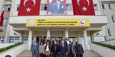 Başkan Becan, Yalova TOBB MTAL’yi Ziyaret Etti