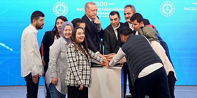 EĞİTİM AİLESİNE 3 BİN 500 ENGELLİ ÖĞRETMEN KATILDI