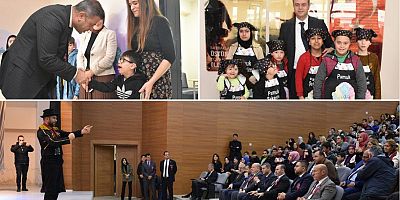 İL MİLLİ EĞİTİM MÜDÜRÜ HALİL İBRAHİM AKMEŞE, 3 ARALIK ETKİNLİKLERİ KAPSAMINDA ÖZEL EĞİTİM ÖĞRENCİLERİYLE BİR ARAYA GELDİ