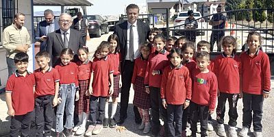 İL MİLLİ EĞİTİM MÜDÜRÜ HALİL İBRAHİM AKMEŞE, OKUL ZİYARETLERİNE DEVAM EDİYOR