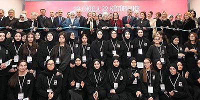 TOGEM-DER'in Projesi Kapsamında 22 Okulda Yapımı Tamamlanan Kütüphaneler Açıldı