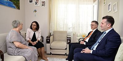 VALİ DR. HÜLYA KAYA İLK ZİYARETLERİNİ GERÇEKLEŞTİRDİ