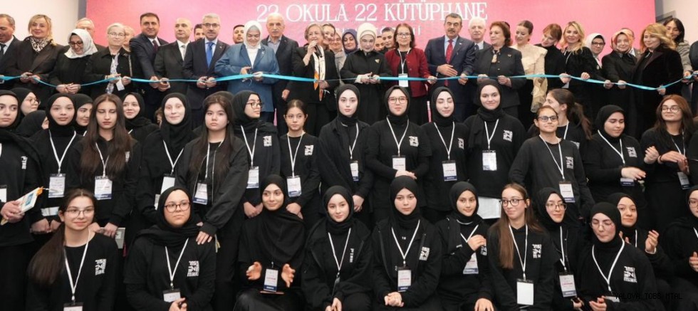 TOGEM-DER'in Projesi Kapsamında 22 Okulda Yapımı Tamamlanan Kütüphaneler Açıldı