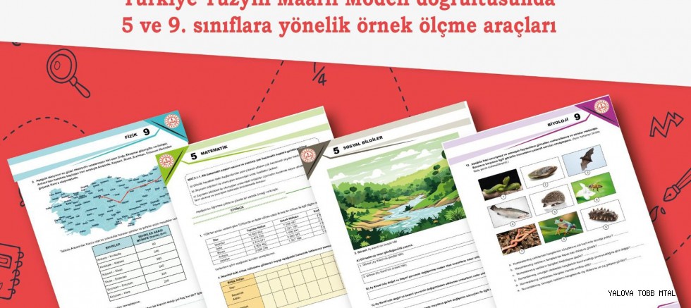 Yeni Müfredata Uygun Yeni Örnek Ölçme Araçları Yayımlandı